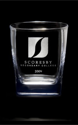 Engraved Glass WARM UP