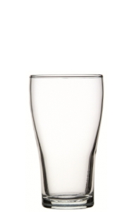 Conical 200ml Printed Beer Glass