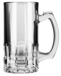 Trigger-Handled Beer Mug 1000ml