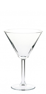 Martini 300ml Printed Glass