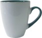 Calypso White Green Mug